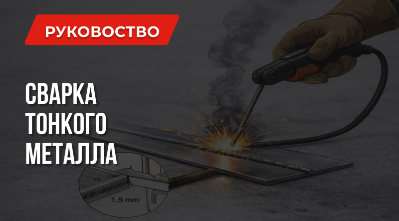 Как варить тонкий металл электродом