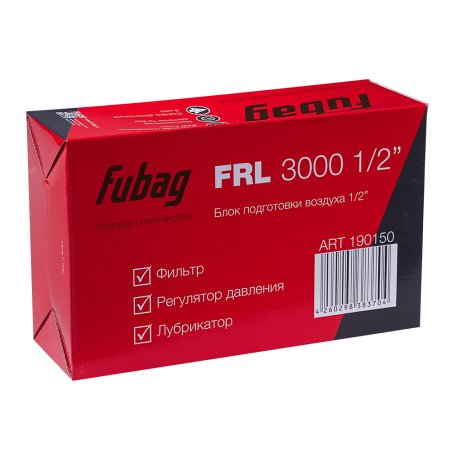 FUBAG Блок подготовки воздуха FRL 3000 1/2 дюйма  в Вологде фото
