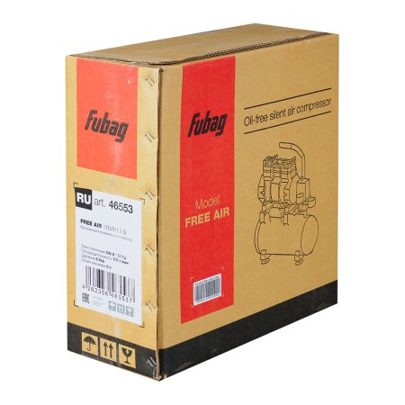 Компрессор безмасляный малошумный FUBAG Свободный Воздух (Free Air) 170/9/1.5 S в Вологде фото