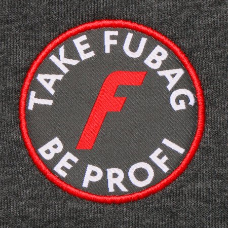 Серо-красная толстовка Fubag с капюшоном  размер XXL в Вологде фото