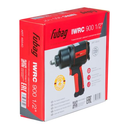 Ударный пневмогайковёрт в композитном корпусе FUBAG IWRC 900 1/2 дюйма в Вологде фото