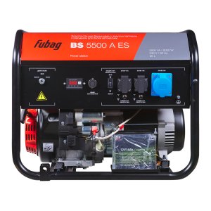 FUBAG Бензиновый генератор с электростартером и коннектором автоматики BS 5500 A ES в Вологде фото