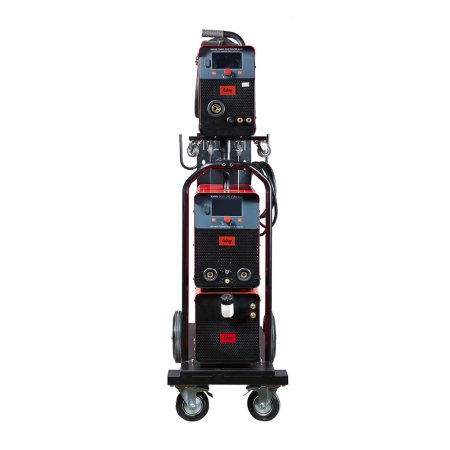 FUBAG Сварочный полуавтомат XMIG 500T DW PULSE + Подающий механизм DRIVE XMIG DW PULSE  + Горелка FB 550W 3m + Блок жидкостного охлаждения Cool XMIG + Шланг-пакет 5 метров 95мм2 14 pol с жидкостным охлаждением + Тележка  в Вологде фото