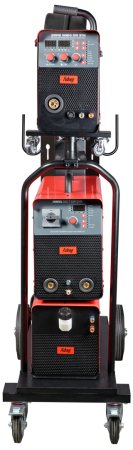 Cварочный полуавтомат FUBAG INMIG 500T DW SYN + Подающий механизм ДРАЙВ (DRIVE) INMIG DW SYN + Шланг-пакет 5 метров 70 мм2 14 pol с жидкостным охлаждением + Горелка FB 500 3m + Блок жидкостного охлаждения Cool 70 + Тележка для аппаратов в Вологде фото