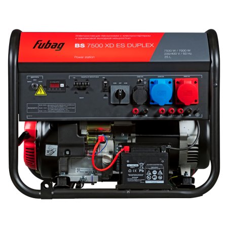 Бензиновый генератор FUBAG BS 7500 XD ES DUPLEX в Вологде фото