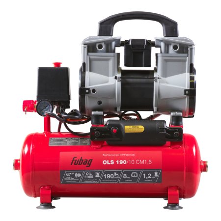 Компрессор воздушный безмасляный малошумный FUBAG OLS 190/10 CM1.6 в Вологде фото