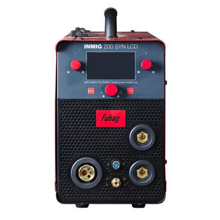 FUBAG Сварочный полуавтомат INMIG 200 SYN LCD (новый дисплей) с горелкой FB 250 3 м (FB 250 Ergo 3 м) + Маска сварщика Хамелеон IR 4-13N M + Порошковая проволока самозащитная FB 71TGS 0.8 мм_катушка 100 мм_вес 1 кг в ПОДАРОК! в Вологде фото