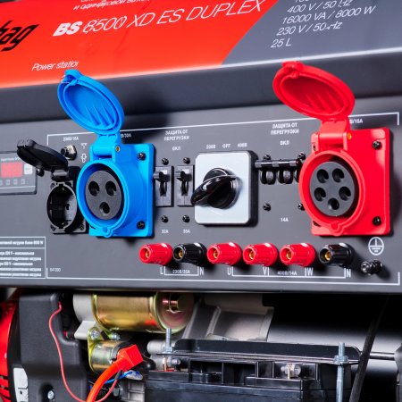 Бензиновый генератор FUBAG BS 8500 XD ES DUPLEX для одно и трехфазного режимов работы в Вологде фото