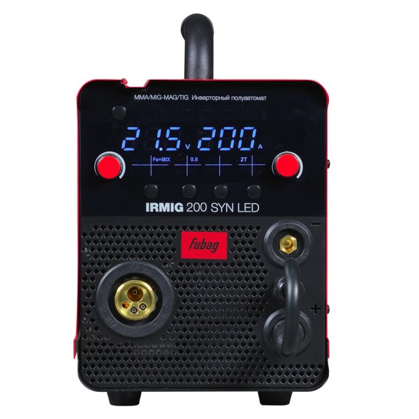 Полуавтомат сварочный инверторный FUBAG IRMIG 200 SYN LED + Маска сварщика Хамелеон FUBAG IR 4-13G M в ПОДАРОК в Вологде фото