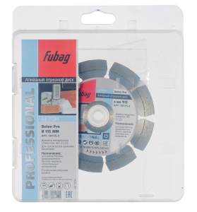 Алмазный отрезной диск FUBAG Бетон Экстра (Beton Extra) D115 мм / 22,2 мм по бетону в Вологде фото