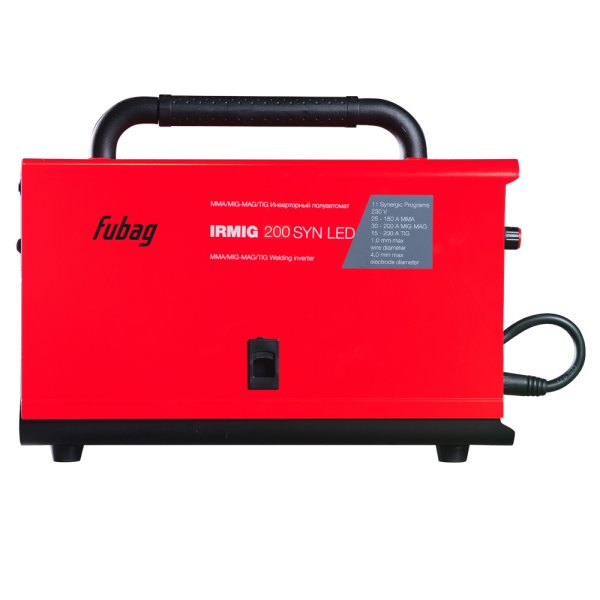 Полуавтомат сварочный инверторный FUBAG IRMIG 200 SYN LED + Маска сварщика Хамелеон FUBAG IR 4-13G M в ПОДАРОК в Вологде фото