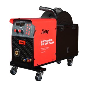 Сварочный полуавтомат_INMIG 500T DW SYN PULSE (арт. 31443) + Подающий механизм DRIVE INMIG DW SYN PULSE (41105) + Горелка FB 550W 3m (31652) + Блок жидкостного охлаждения Cool 70__для арт. 31406_31443_31453_31455_31456_31457_31454 (31409) + Тележка_для ар в Вологде фото