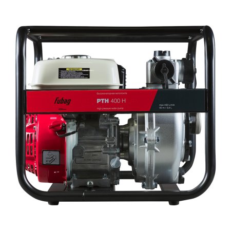 Высоконапорная бензиновая мотопомпа FUBAG PTH 400 H с двигателем Honda для чистой воды в Вологде фото