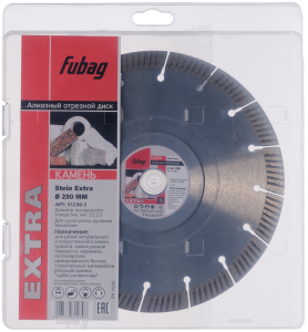 Алмазный отрезной диск FUBAG Камень Экстра (Stein Extra) D230 мм / 22,2 мм по камню в Вологде фото