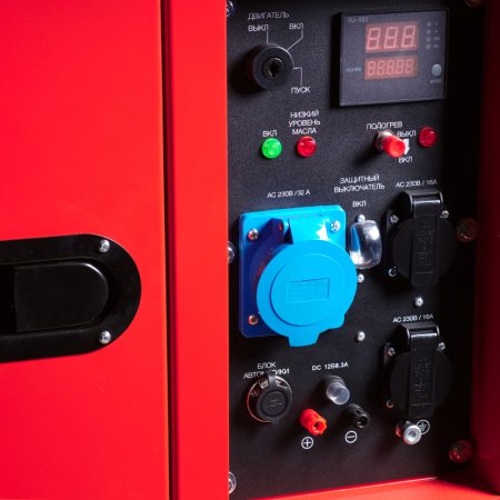 FUBAG Дизельный генератор с электростартером и коннектором автоматики DS 6500 AC ES (кожух) в Вологде фото