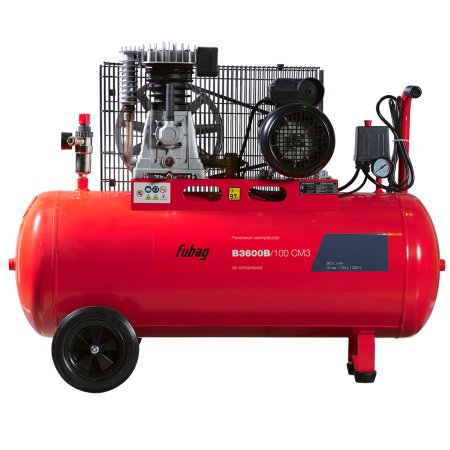 Ременной компрессор одноступенчатый FUBAG B3600B/100 CM3 в Вологде фото