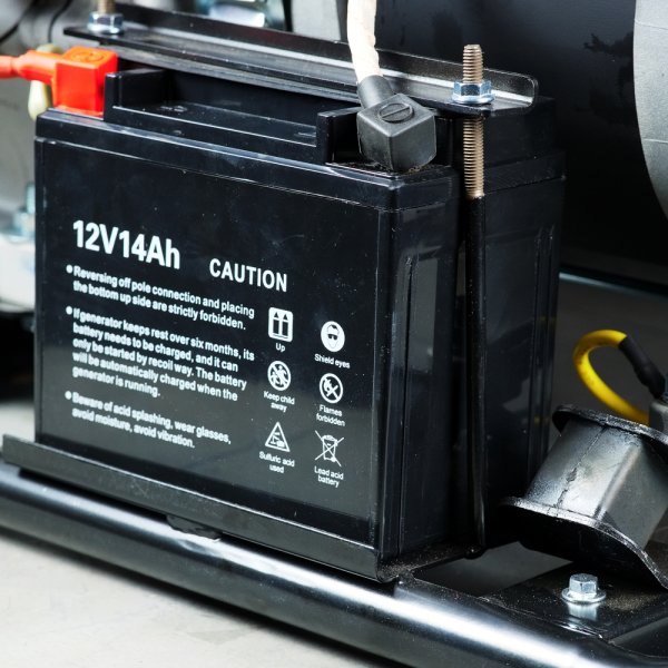 Бензиновый генератор с электростартером FUBAG PRG 5000 ES + Комплект колес и ручек для электростанций в ПОДАРОК в Вологде фото