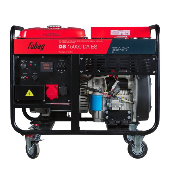 Дизельный генератор трёхфазный FUBAG DS 15000 DA ES с электростартером и коннектором автоматики в Вологде фото