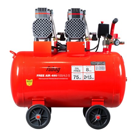 Компрессор безмасляный малошумный FUBAG Свободный Воздух (Free Air) 490/100/4.0 S в Вологде фото