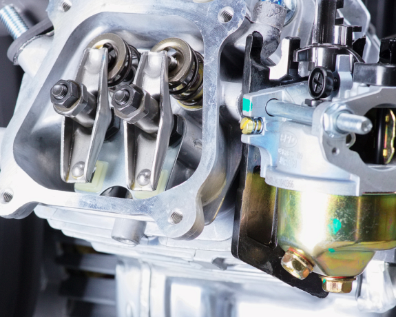 Верхнее расположение клапанов