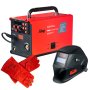 FUBAG Сварочный полуавтомат IRMIG 208 SYN PLUS (31447) + Маска сварщика Хамелеон IR 9-13N S (38072) + Сварочные краги на подкладке красные FWGN 10R (641180) в Вологде фото