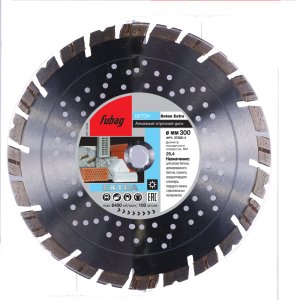 Алмазный отрезной диск FUBAG Бетон Экстра (Beton Extra) D300 мм / 25,4 мм по бетону в Вологде фото