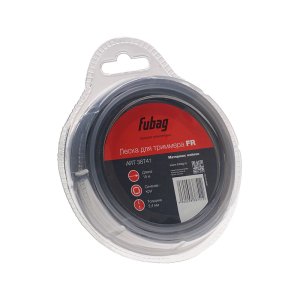 Триммерная леска FUBAG сечение круглое L 15 м * 2,4 мм в Вологде фото
