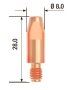 FUBAG Контактный наконечник M6х28 мм ECU D=0.6 мм (10 шт.) в Вологде фото
