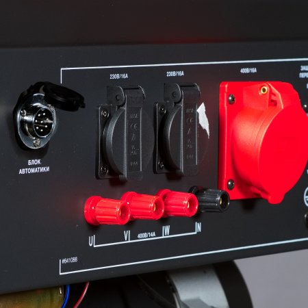 Бензиновый генератор FUBAG BS 8000 DA ES (трехфазный) с электростартером и коннектором автоматики в Вологде фото