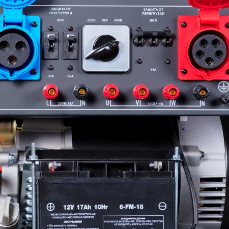 Бензиновый генератор FUBAG BS 8500 XD ES DUPLEX для одно и трехфазного режимов работы в Вологде фото