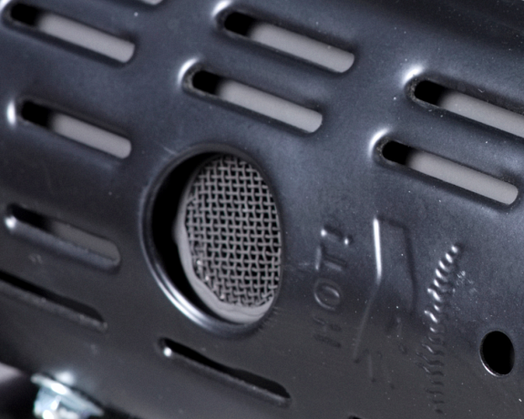 Глушитель с искрогасителем промышленного типа