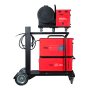 FUBAG Сварочный полуавтомат XMIG 500T DW PULSE + Подающий механизм DRIVE XMIG DW PULSE  + Горелка FB 550W 3m + Блок жидкостного охлаждения Cool XMIG + Шланг-пакет 5 метров 95мм2 14 pol с жидкостным охлаждением + Тележка  в Вологде фото