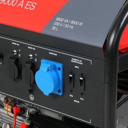 Бензиновый генератор FUBAG BS 9000 A ES с электростартером и коннектором автоматики в Вологде фото