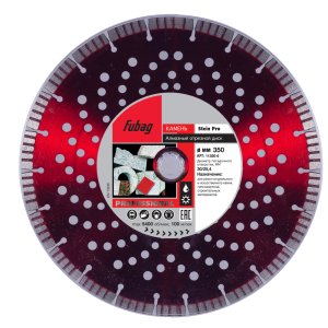 Алмазный отрезной диск FUBAG Камень Про (Stein Pro) D350 мм / 30 - 25,4 мм по камню в Вологде фото