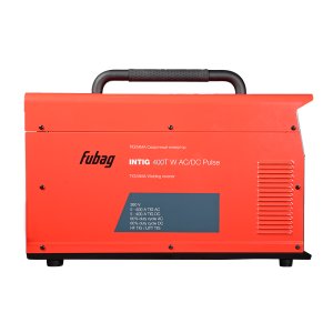 FUBAG Инвертор сварочный INTIG 400 T W AC/DC PULSE + горелка FB TIG 26 5P 4m  в Вологде фото
